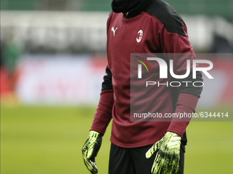 Antonio Donnarumma during Tim Cup 2020-2021 match between Milan v Torino, in Milano, on January 12, 2021  (
