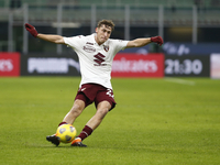 Mërgim Vojvoda during Tim Cup 2020-2021 match between Milan v Torino, in Milano, on January 12, 2021  (