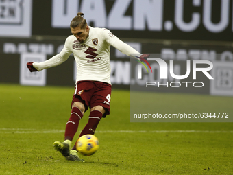 Lyanco during Tim Cup 2020-2021 match between Milan v Torino, in Milano, on January 12, 2021  (