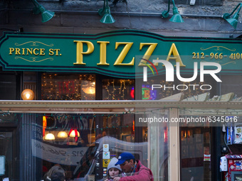 NYC Location of Prince Street Pizza Faces Massive Backlash After Racist Posts Online on January 12, 2021.  The father-son ownership duo of P...