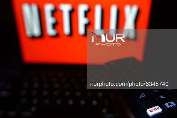 A photo of a person about to watch Netflix on a screen inside an apartment, during the coronavirus lockdown in Dublin.
On Wednesday, January...