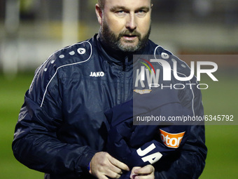 Kevin Watson manager of Billericay Town during National League South between Dartford FC and Billericay Town at Princes Park Dartford on 12t...