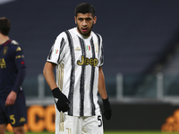 Hamza Rafia of Juventus FC during the Italy Cup match between Juventus FC and Genoa CFC at Allianz Stadium on january 13, 2021 in Turin, Ita...