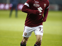 Karol Linetty during Serie A match between Torino v Spezia in Turin, on January 16, 2020 (