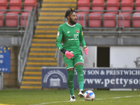 Lawrence Vigouroux of Leyton Orient during the Sky Bet League Two match between Leyton Orient and Morecambe at The Breyer Group Stadium on J...