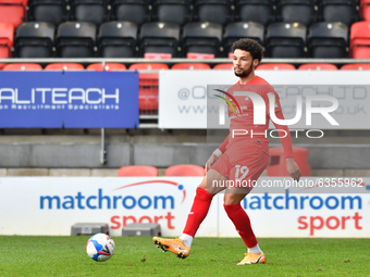 Lee Angol of Leyton Orient during the Sky Bet League Two match between Leyton Orient and Morecambe at The Breyer Group Stadium on January 16...