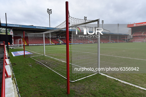 General view of the bescot Stadium during the Sky Bet League 2 match between Walsall and Oldham Athletic at the Banks's Stadium, Walsall, En...