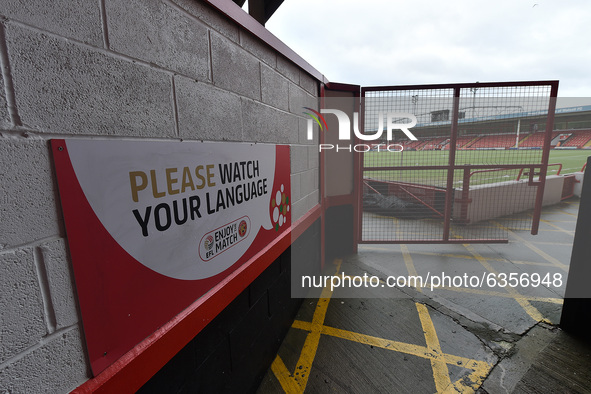 General view of the bescot Stadium during the Sky Bet League 2 match between Walsall and Oldham Athletic at the Banks's Stadium, Walsall, En...
