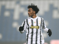 Juan Cuadrado,during the Italian PS5 Supercup Final match between FC Juventus and SSC Napoli at the Mapei Stadium - Citta' del Tricolore on...