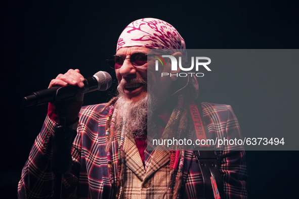 Enrique Villarreal, better known as El Drogas, performs in the new edition of the Inverfest festival, at the Circo Price Theater, Madrid, (S...