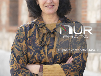Actress Maria Jose Peris poses during the portrait session in Madrid February 17, 2021 Spain  (