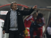 Head Coach Stefano Vecchi of FC Sudtirol during the Serie C match between Carpi and Sudtirol at Stadio Sandro Cabassi on February 17, 2021 i...
