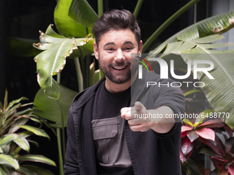 Spanish singer Miguel Poveda poses during the portrait session in Madrid, Spain, on March 3, 2021 (