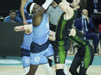 John Roberson of Estudiantes during the match postponed by covid-19, on matchday 21 of the Endesa League between Movistar Estudiantes and Cl...