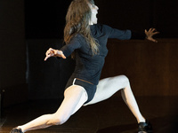 the dancer Mercedes Pedroche during her performance ACCUMULAR ARTIFICIOS during the Ellas Crean festival in Madrid, March 18, 2021 Spain (