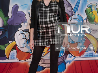  Esmeralda Moya attends the opening of the superthings exhibition at Ifema Madrid. March 19, 2021 Spain (