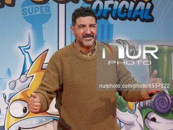 Tony Aguilar attends the opening of the superthings exhibition at Ifema Madrid. March 19, 2021 Spain (