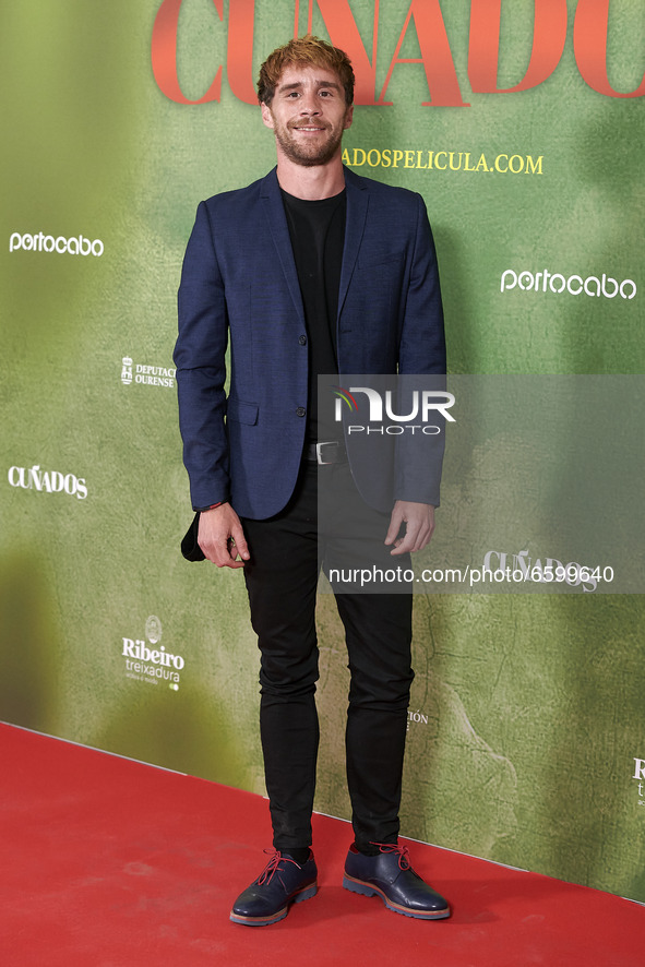 Bernabe Fernandez attends the 'Cunados' Premiere at Callao Cinema in Madrid, Spain on April 6, 2021. 