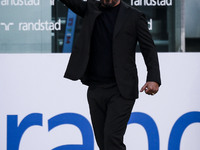 Napoli coach Gennaro Gattuso gestures during the Serie A football match n.3 JUVENTUS - NAPOLI on April 07, 2021 at the Allianz Stadium in Tu...