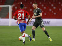 Scott Mctominay of Manchester United during the UEFA Europa League Quarter Final leg one match between Granada CF and Manchester United at N...