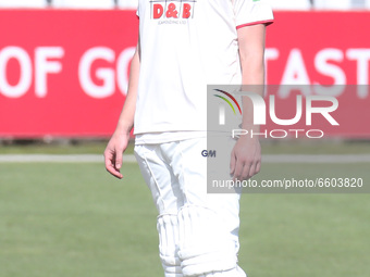  Essex's Dan Lawrence  during  Championship Day One of Four between Essex CCC and Worcestershire CCC at The Cloudfm County Ground on 08th Ap...
