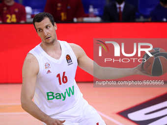 Paul Zipser during the match between FC Barcelona and FC Bayern Munich, corresponding to the week 34 of the Euroleague, played at the Palau...