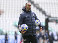Igor Tudor of Juventus FC during the Serie A football match between Juventus FC and Genoa CFC at Allianz Stadium on April 11, 2021 in Turin,...