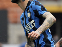 Marcelo Brozovic of FC Internazionale, tattoo detail, during  the Serie A match between FC Internazionale  and Cagliari Calcio at Stadio Giu...