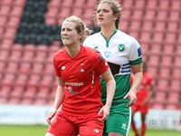 Ellie Stenning of Leyton Orient Women and Amber Howden of Chichester and Selsey Ladies FC during The Vitality Women's FA Cup Third Round Pro...