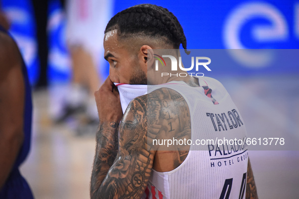 Jeffery Taylor during the match between FC Barcelona and Real Madrid, corresponding to the week 30 of the Liga Endesa, played at the Palau B...
