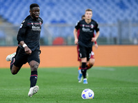 Adama Soumaoro of Bologna FC during the Serie A match between AS Roma and Bologna FC at Stadio Olimpico, Rome, Italy on 11 April 2021. (