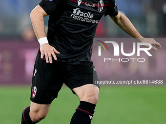 Riccardo Orsolini of Bologna FC during the Serie A match between AS Roma and Bologna FC at Stadio Olimpico, Rome, Italy on 11 April 2021. (