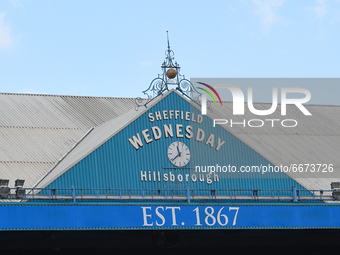 
Hillsborough Clock during the Sky Bet Championship match between Sheffield Wednesday and Nottingham Forest at Hillsborough, Sheffield on Sa...