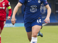 Fran Kirby (Chelsea FC) controls the ball during the 2020-21 UEFA Women’s Champions League fixture between Chelsea FC and Bayern Munich at K...