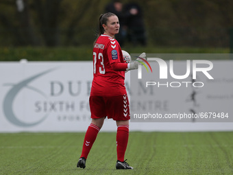   Megan BORTHWICK of Durham Women during the FA Women's Championship match between Durham Women FC and Coventry United at Maiden Castle, Dur...