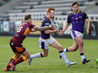 
 Alex Donaghy of Newcastle Thunder in action during the BETFRED Championship match between Newcastle Thunder and Batley Bulldogs at Kingsto...