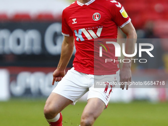  Charlton Athletic's Alex Gilbey during Sky Bet League One between Charlton Athletic  and Lincoln City at The Valley,  Woolwich, England on...