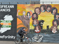 A Belfast mural of the hunger strikers, seen in Belfast. 
Today marks the 40th anniversary of Bobby Sands' death. He died on May 5, 1981, at...