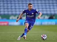 Timothy Castagne of Leicester City in action during the Premier League match between Leicester City and Newcastle United at the King Power S...