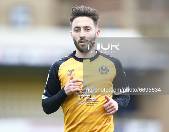 Newport County's Josh Sheehan  during Sky Bet League Two between Southend United and Newport Countyat Roots Hall Stadium , Southend, UK on 0...