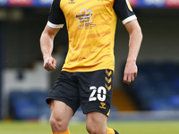 Newport County's Anthony Hartigan (on loan from Wimbledon) during Sky Bet League Two between Southend United and Newport Countyat Roots Hall...