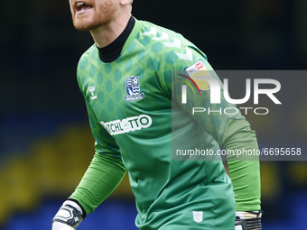 Mark Oxley of Southend United  during Sky Bet League Two between Southend United and Newport Countyat Roots Hall Stadium , Southend, UK on 0...