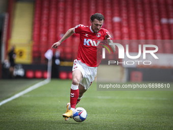   Alex Gilbey of Charlton Athletic during the Sky Bet League 1 match between Charlton Athletic and Hull City at The Valley, London, UK on 9t...
