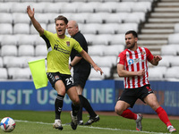  Danny Rose of Northampton Town and Bailey Wright of Sunderland during the Sky Bet League 1 match between Sunderland and Northampton Town at...