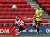   Lynden Gooch of Sunderland crosses the ball into the penalty area during the Sky Bet League 1 match between Sunderland and Northampton Tow...