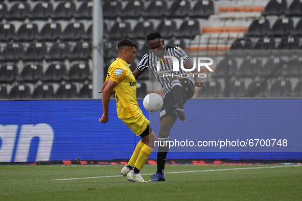 Baba Rahman #21 of PAOK during the soccer match between PAOK v Aris for the Play-off of Super League Greece, in Toumba stadium, Thessaloniki...