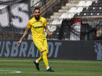 Kostas Mitroglou #14 of Aris during the soccer match between PAOK v Aris for the Play-off of Super League Greece, in Toumba stadium, Thessal...