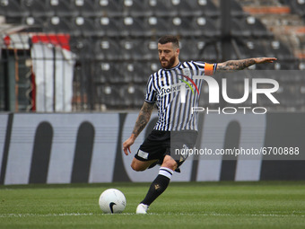 Vieirinha #10 and captain of PAOK during the soccer match between PAOK v Aris for the Play-off of Super League Greece, in Toumba stadium, Th...