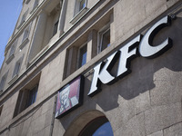 KFC restaurant seen in Warsaw on May 10, 2021 (