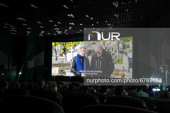 Polanski, Horowitz. Hometown documentry world premiere is screened in Kijow Cinema during the 61st Krakow Film Festival in Krakow, Poland on...